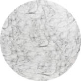 Cypher Outdoor 55" Round Dining Table Top in White Marble Look Concrete